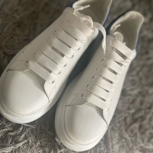 Alexander McQueen Men Sport Shoe White/Blue